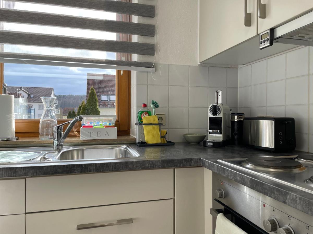 Modernes Apartment I Parkplatz I Netflix I Zentrum Renningen Exterior foto