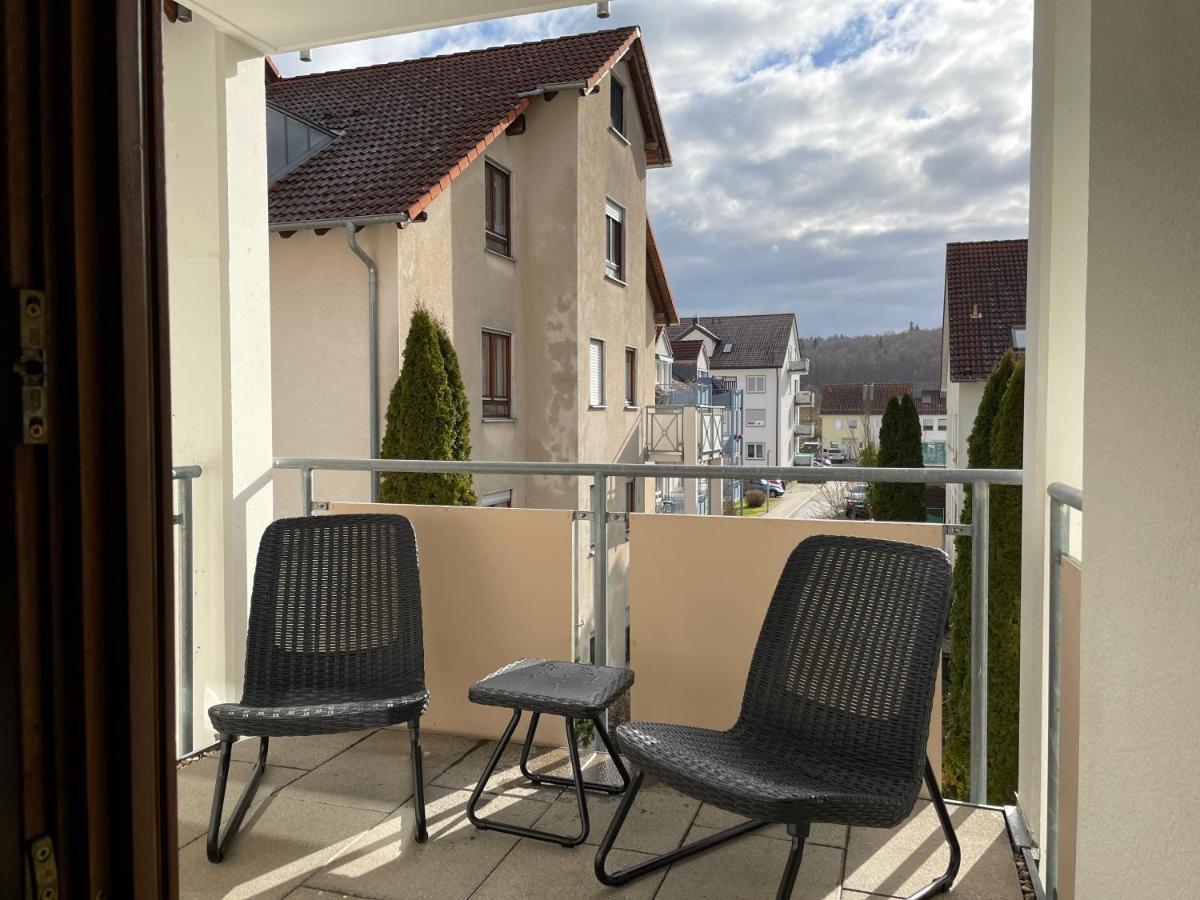 Modernes Apartment I Parkplatz I Netflix I Zentrum Renningen Exterior foto